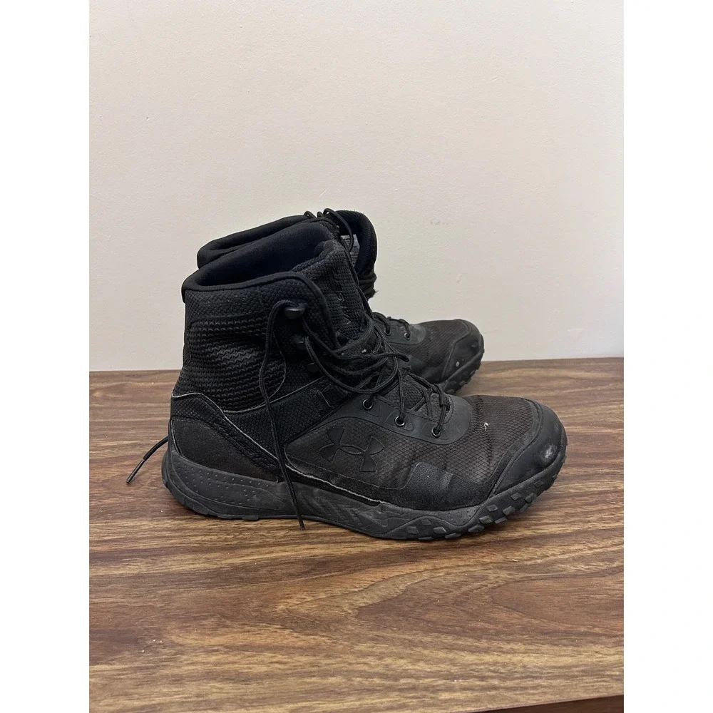 Under Armour Mens Valsetz RTS 1.5 Tactical Boots Black 3021034-001 Size 9.5